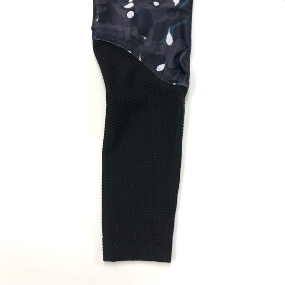 Stella McCartney x Adidas camo print/mesh yoga sport running pant legging Small - Picture 3 of 13